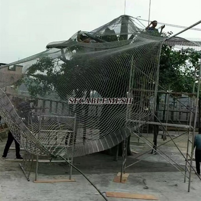 Stainless steel bird netting
