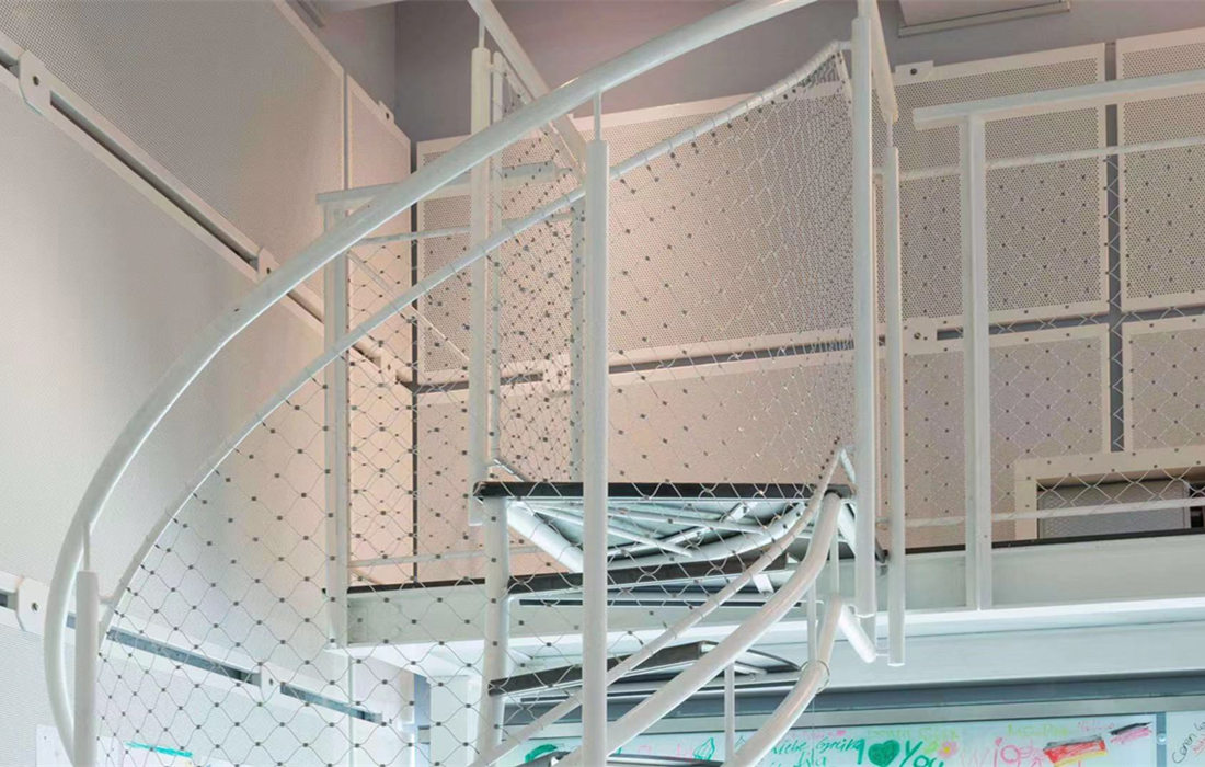 stainless steel stair railing infill mesh