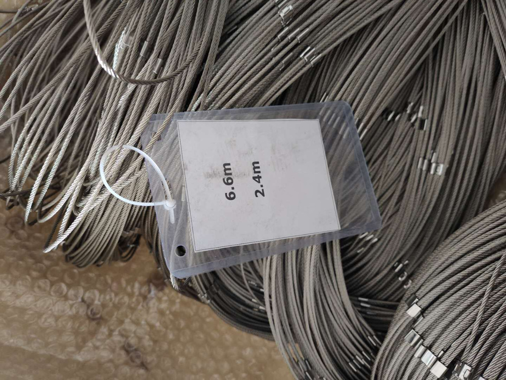AISI 316 stainless steel ferrule mesh for green wall system